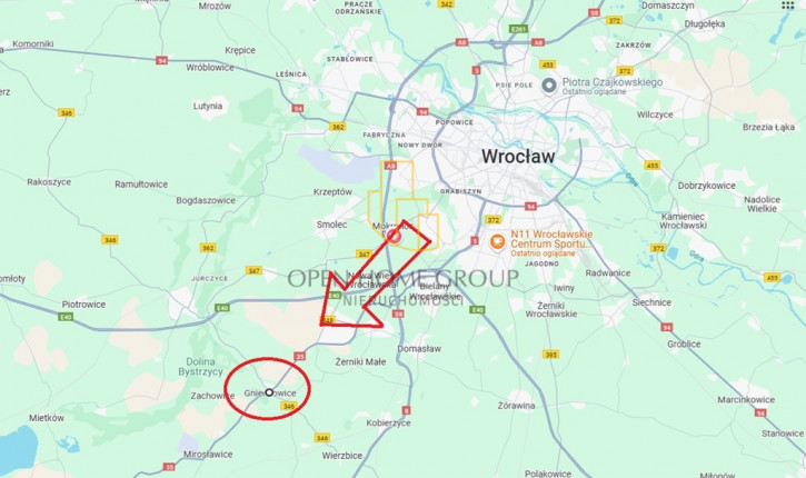 Działka Sprzedaż Gniechowice 1